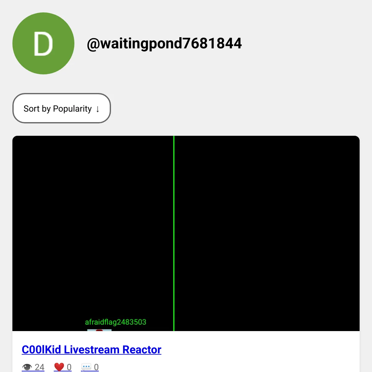 the project is loading