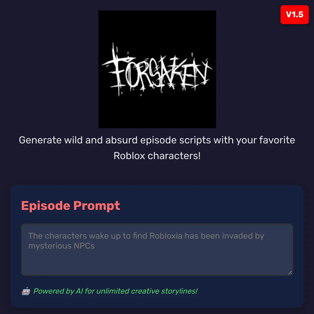 the project is loading