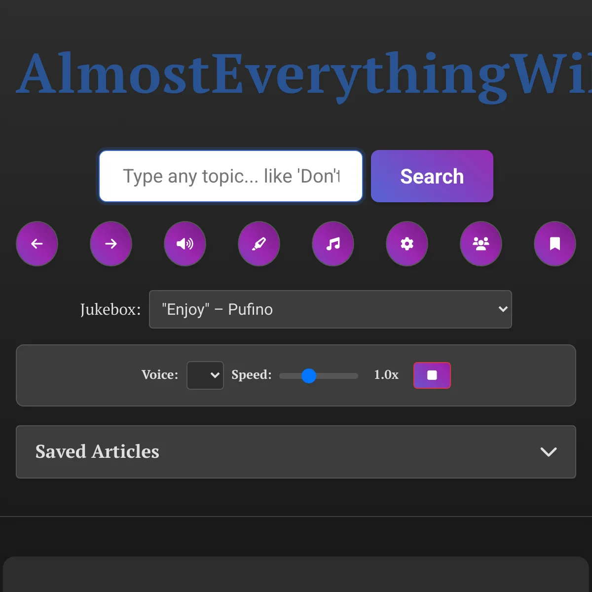 the project is loading