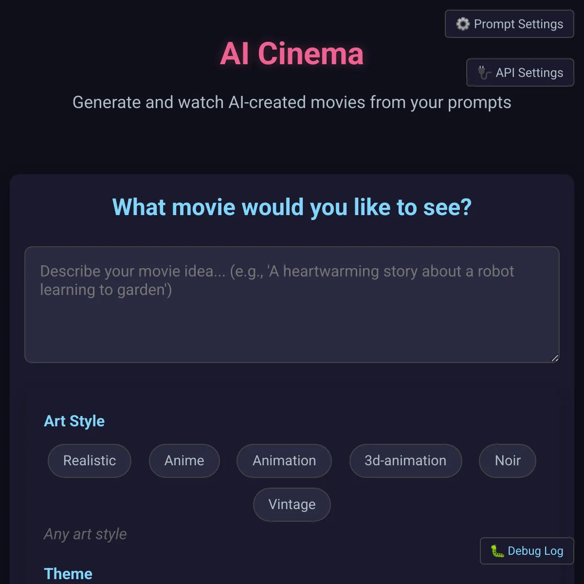 the project is loading