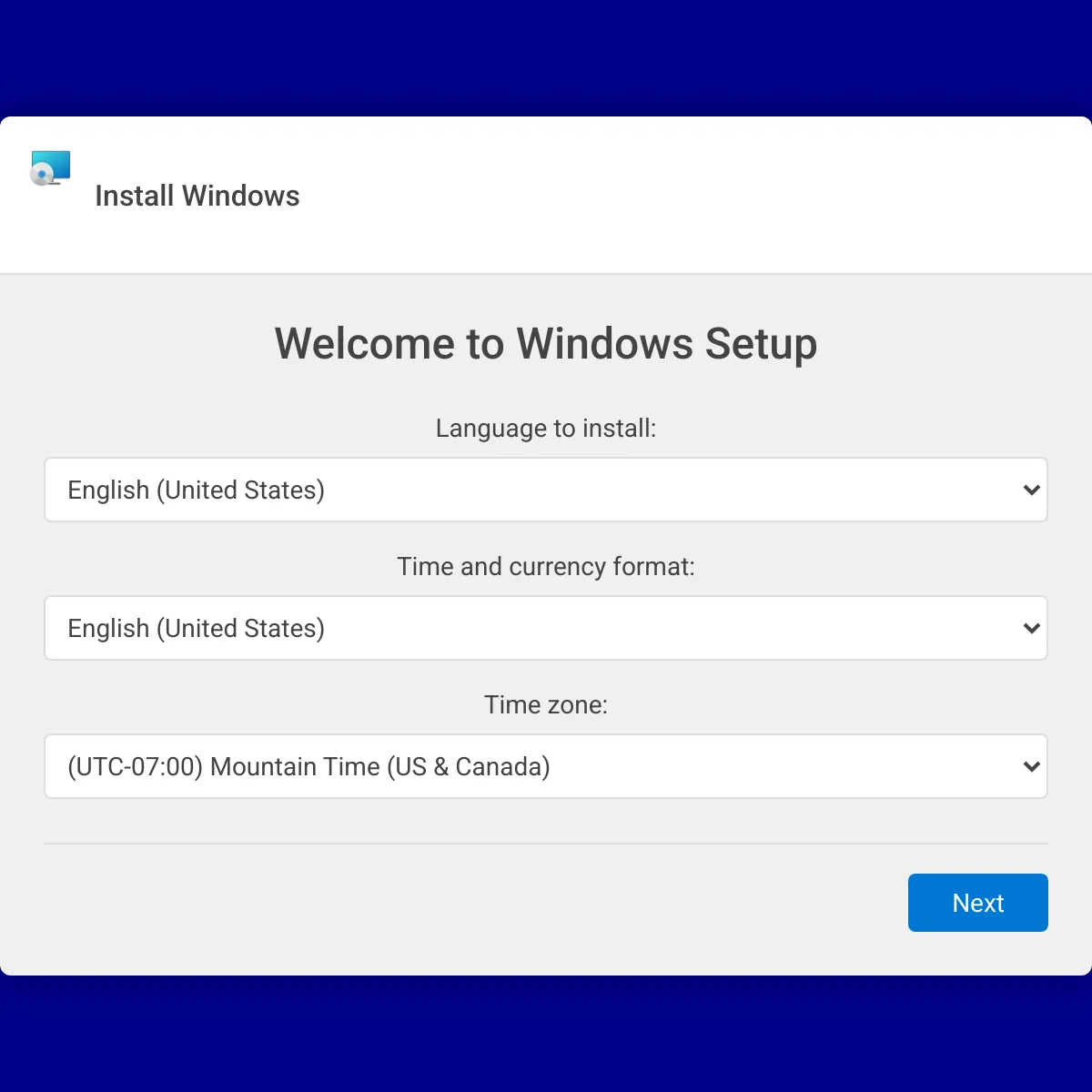the project is loading