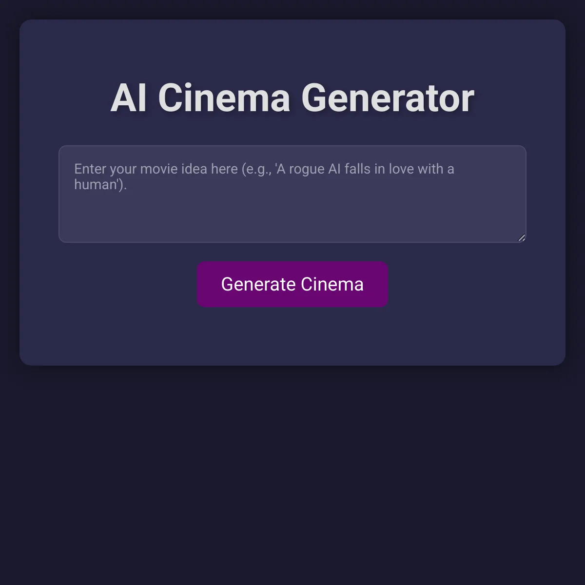 the project is loading