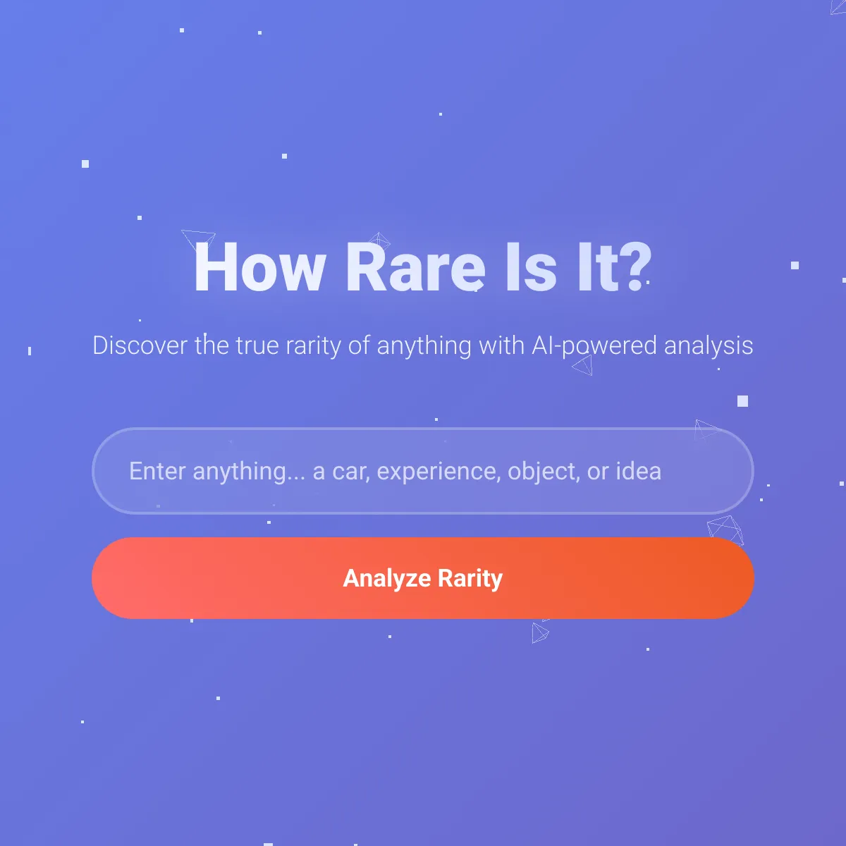 How Rare Is It? ULTIMATE