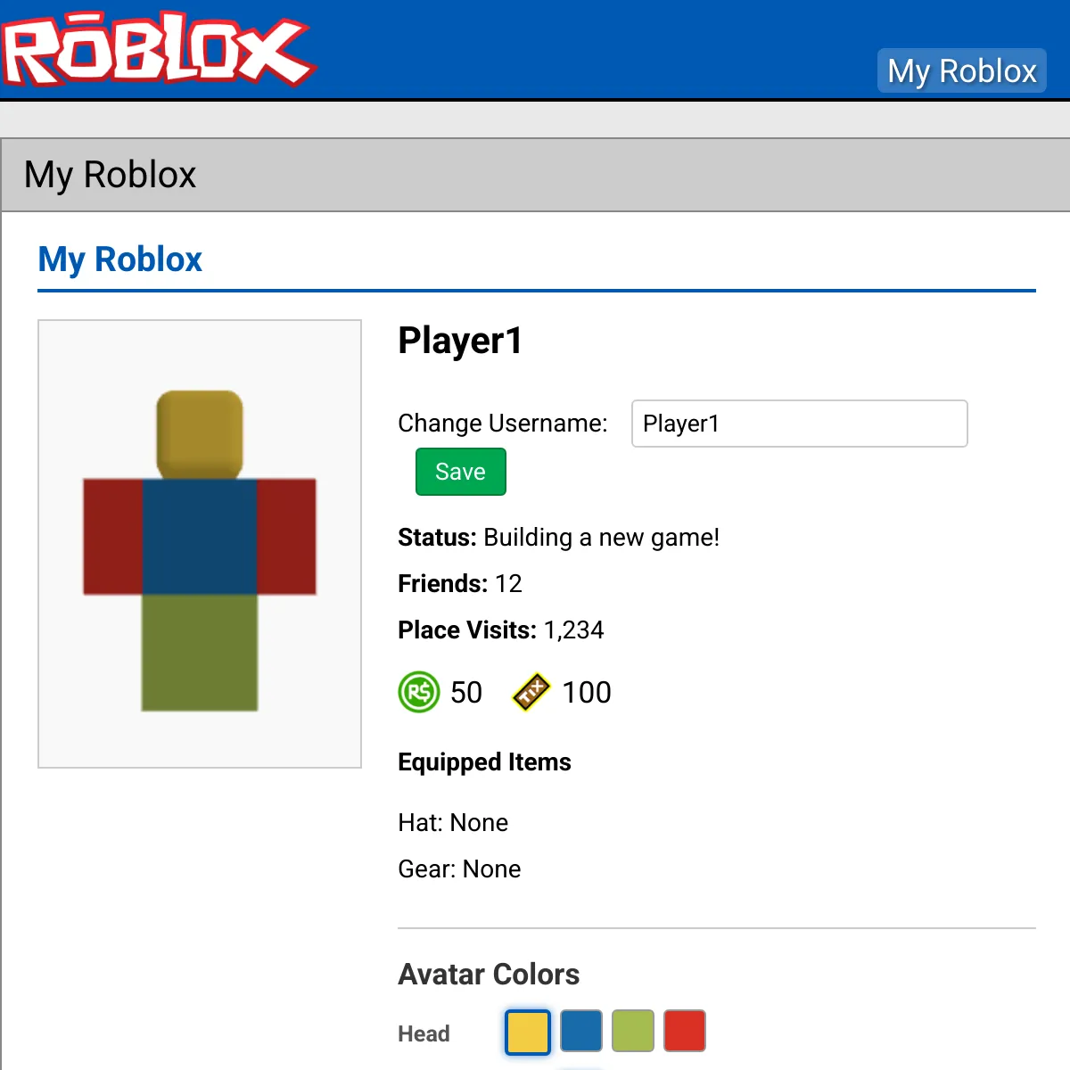 Roblox 2012 edition! (Old)