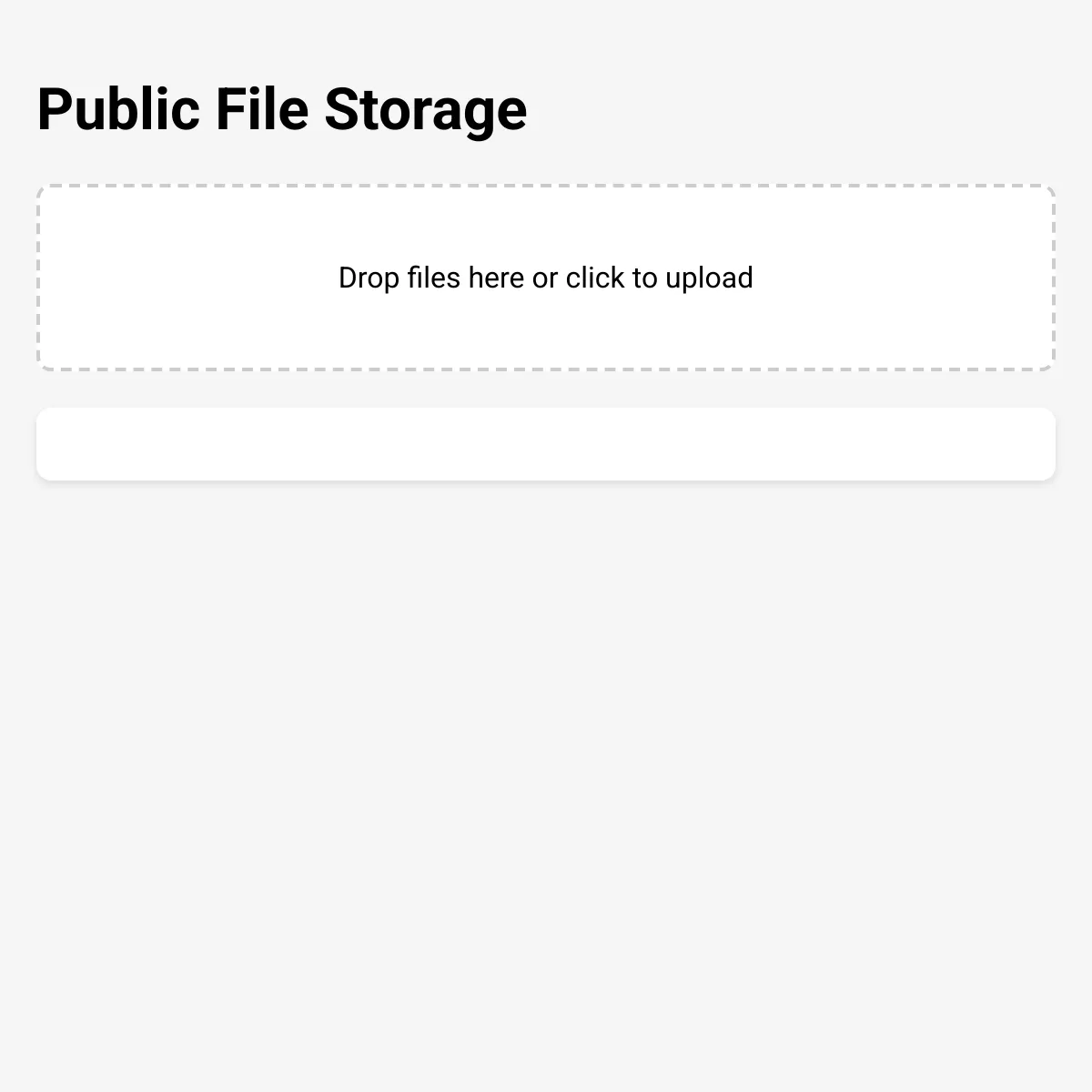 the project is loading