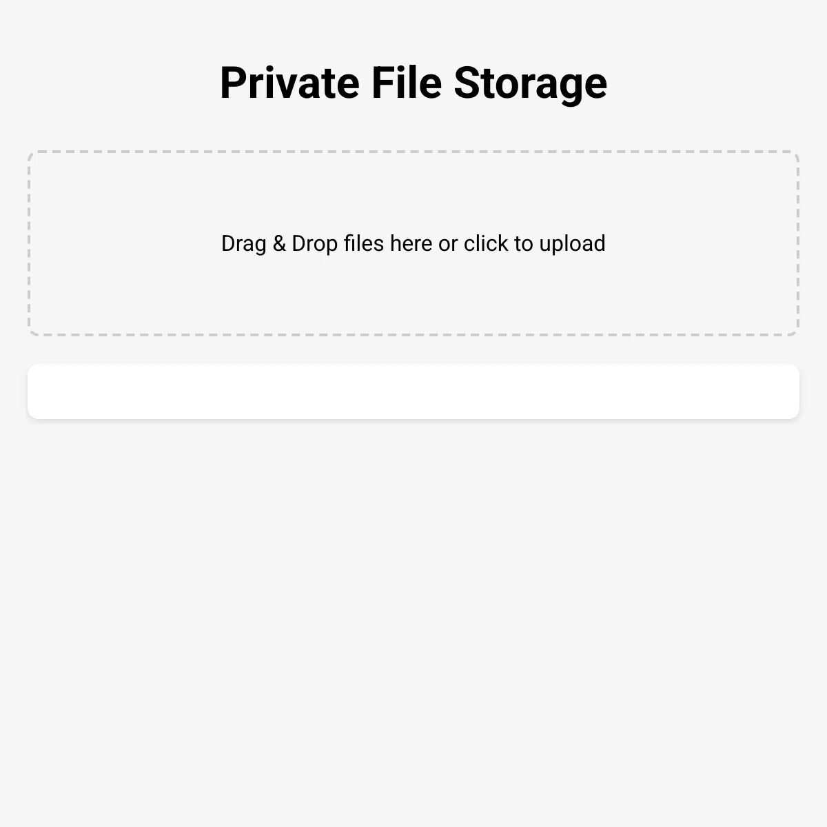 the project is loading