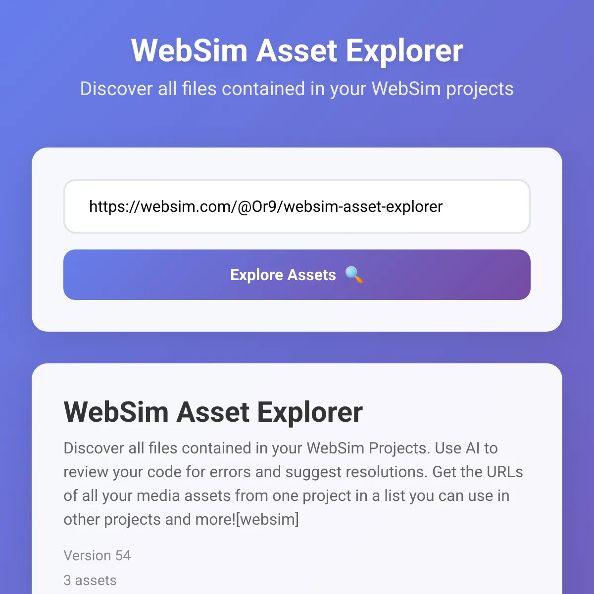 the project is loading
