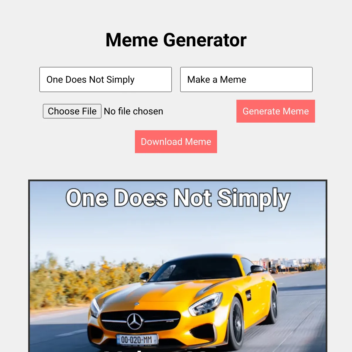 Meme Generator