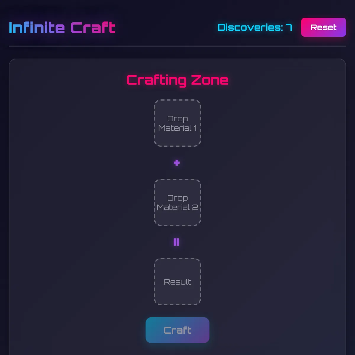 Infinite Craft