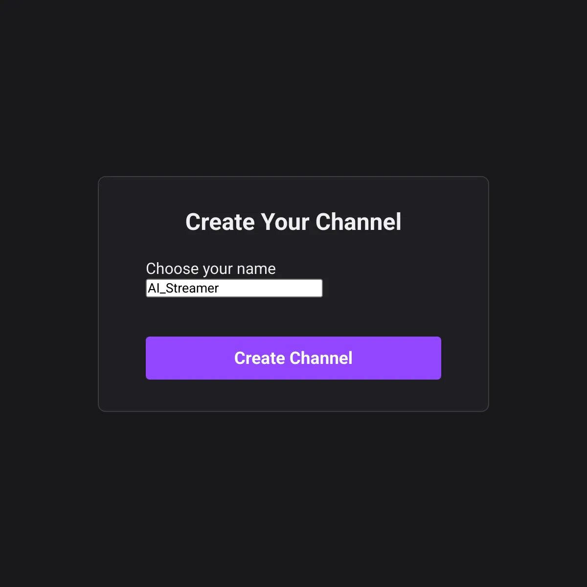 Twitch Simulator