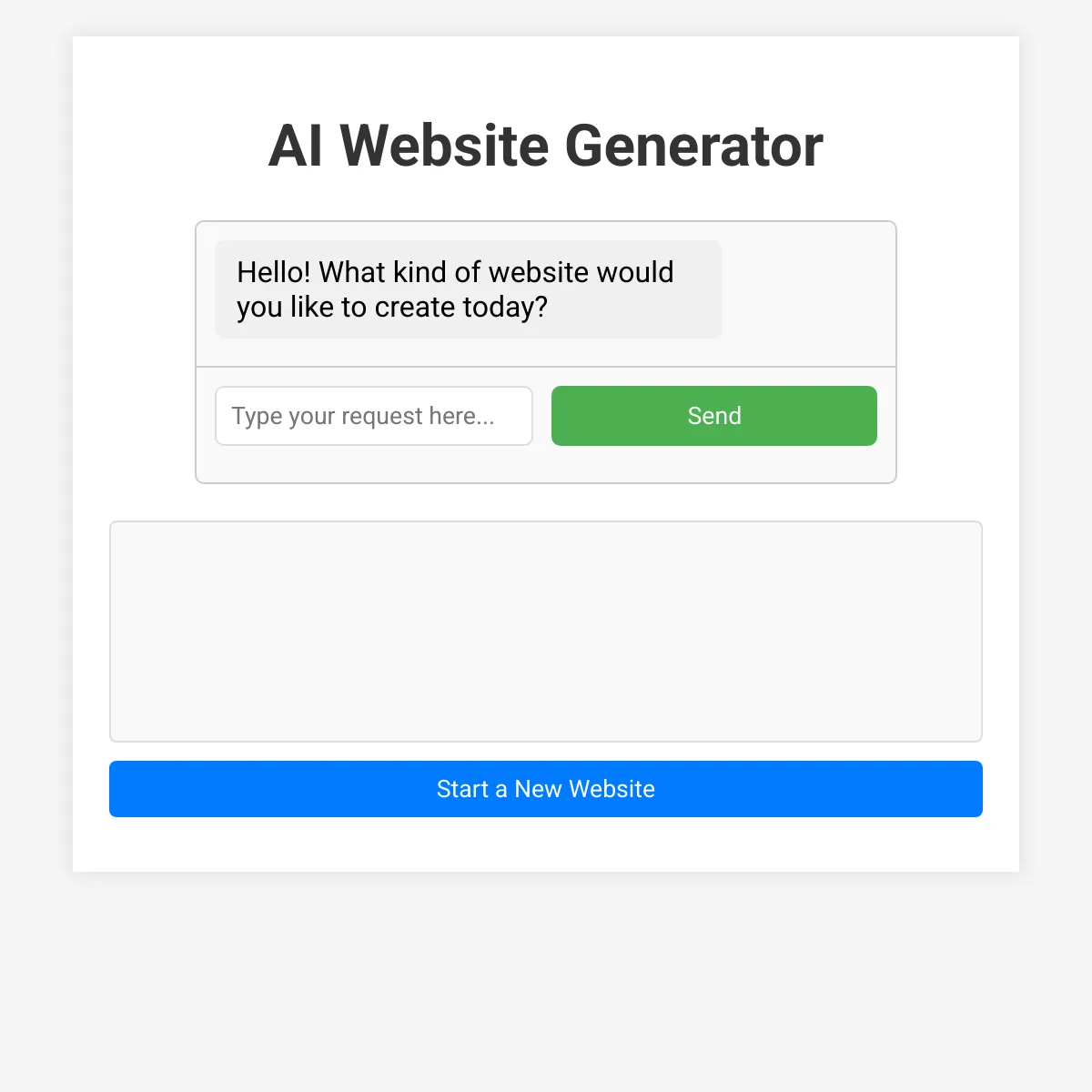 the project is loading