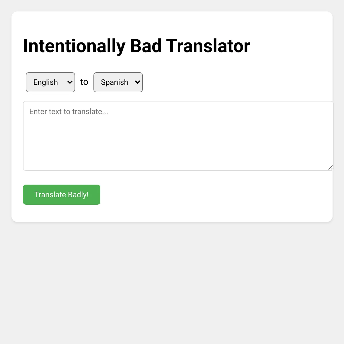 the project is loading