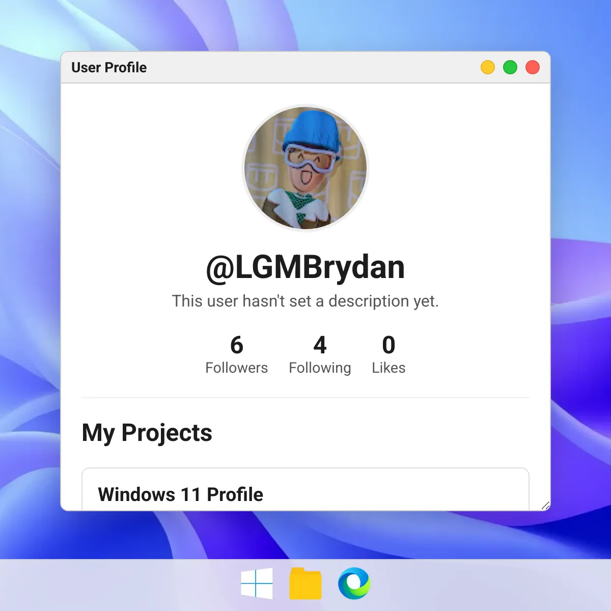 the project is loading