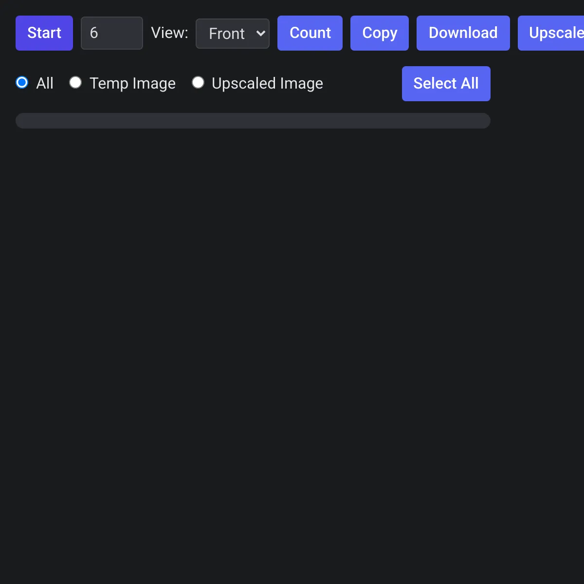 the project is loading