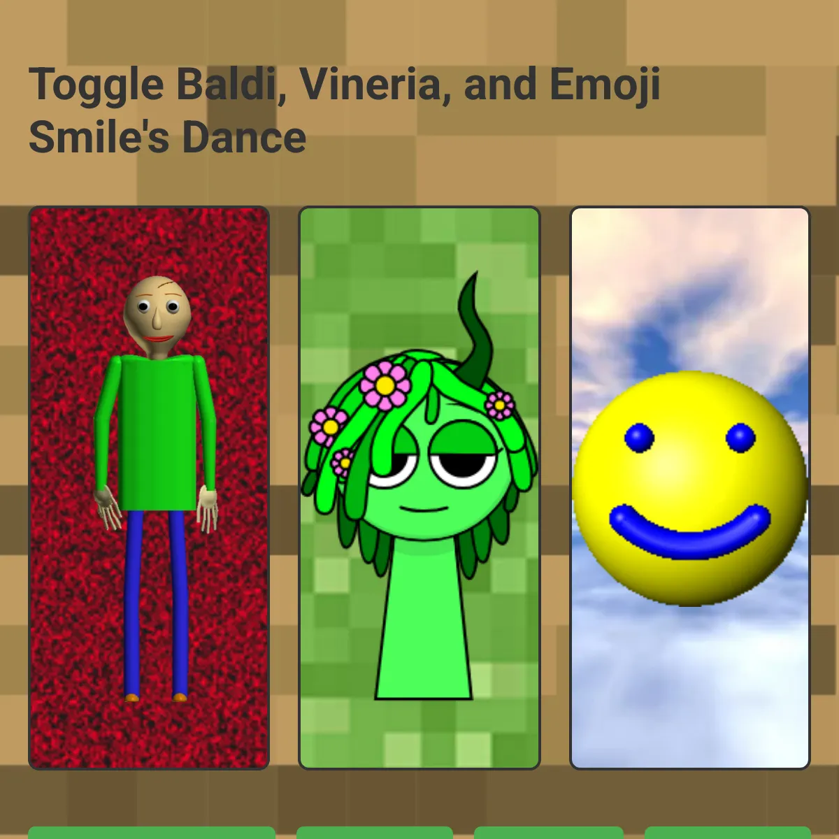 Character Dancing App