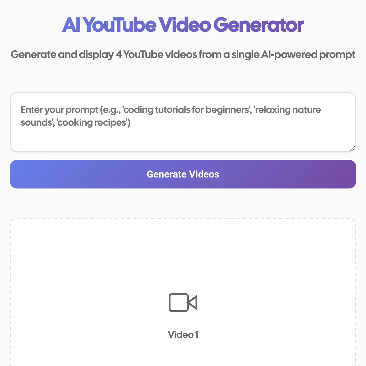 the project is loading