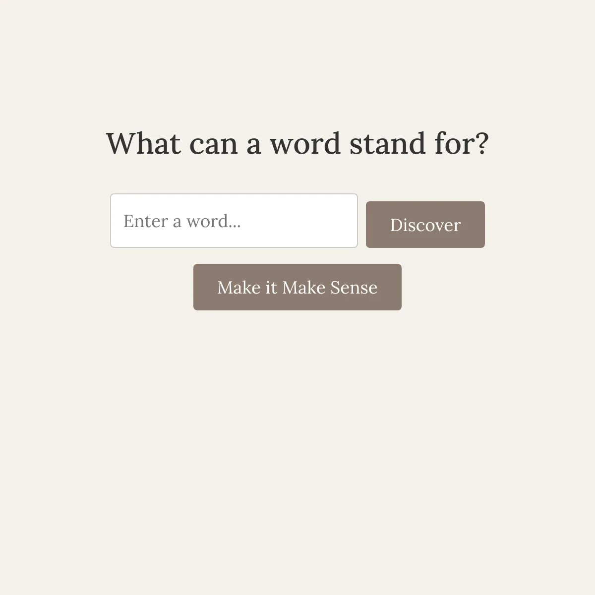 Word Expander