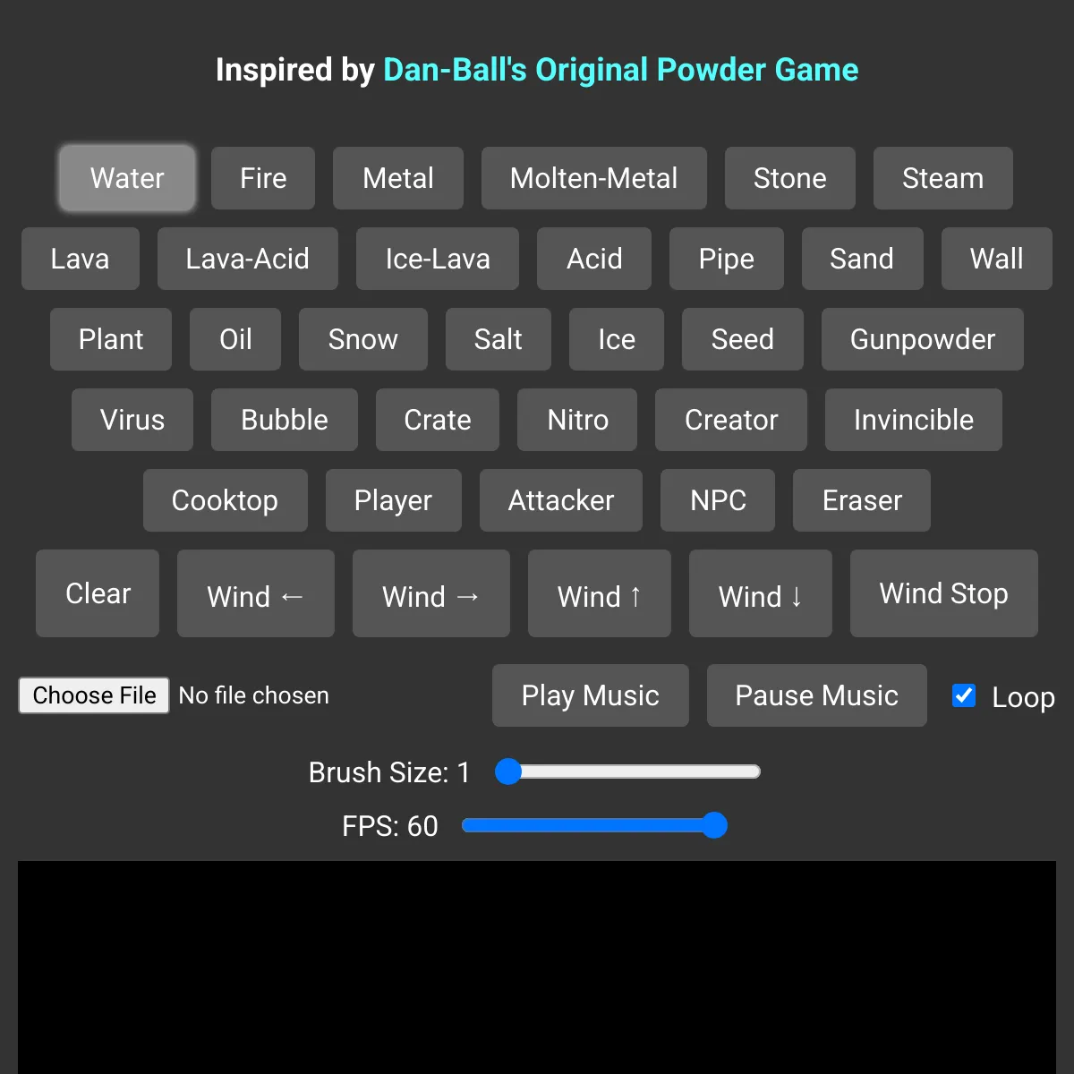 the project is loading