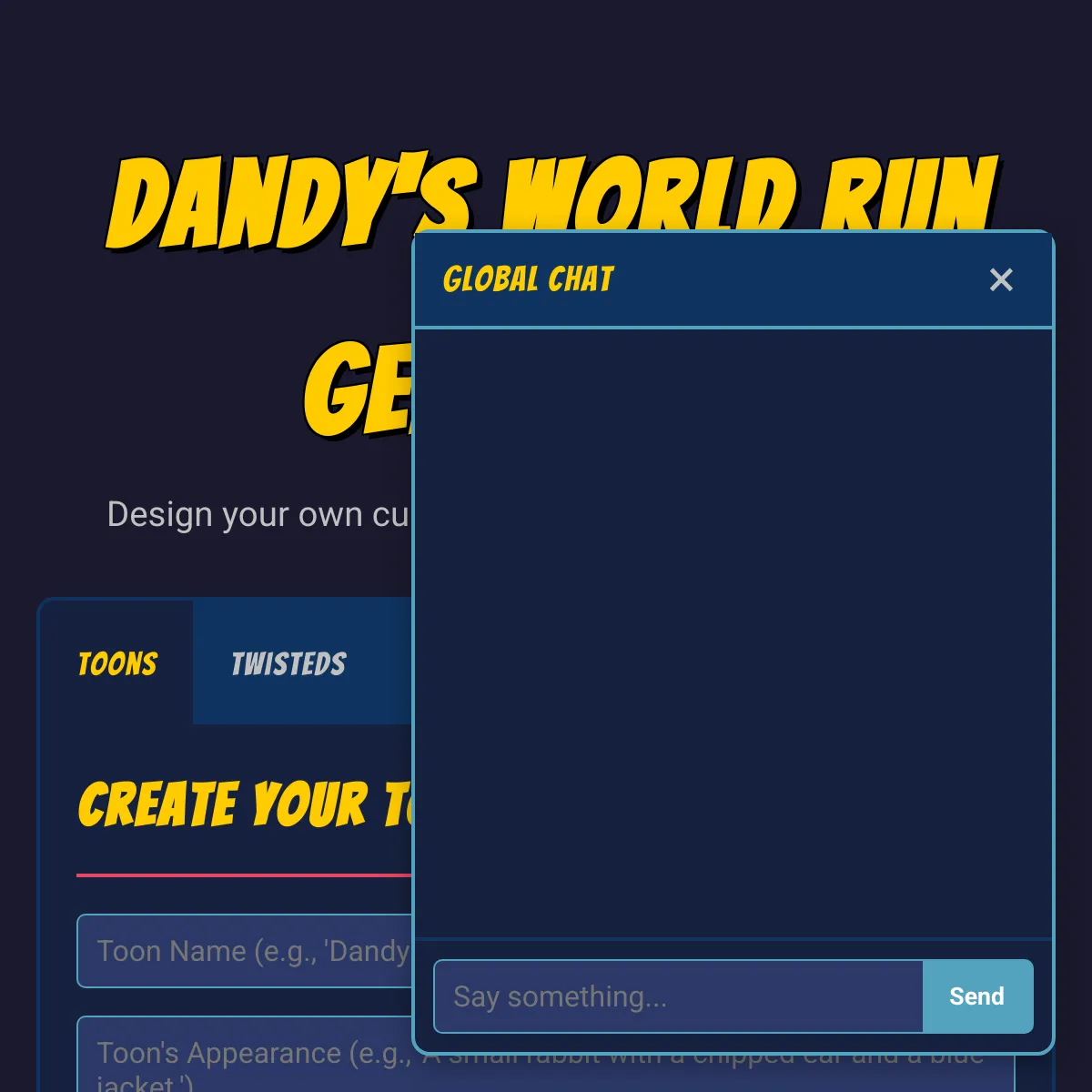 the project is loading