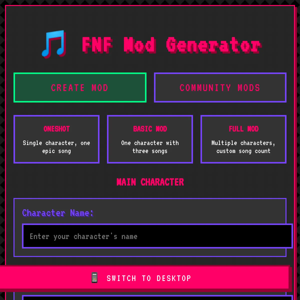 FNF Mod Generator