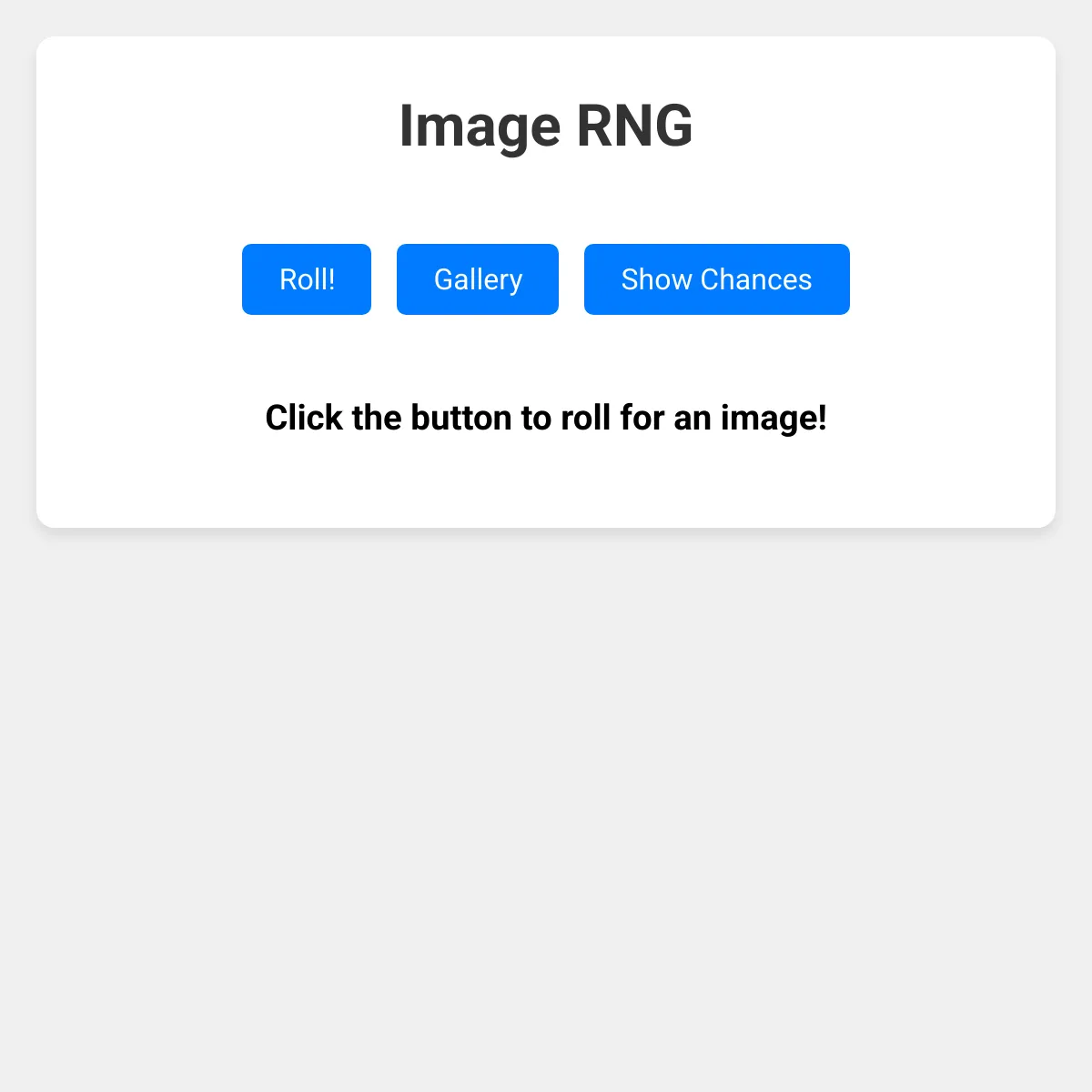 the project is loading