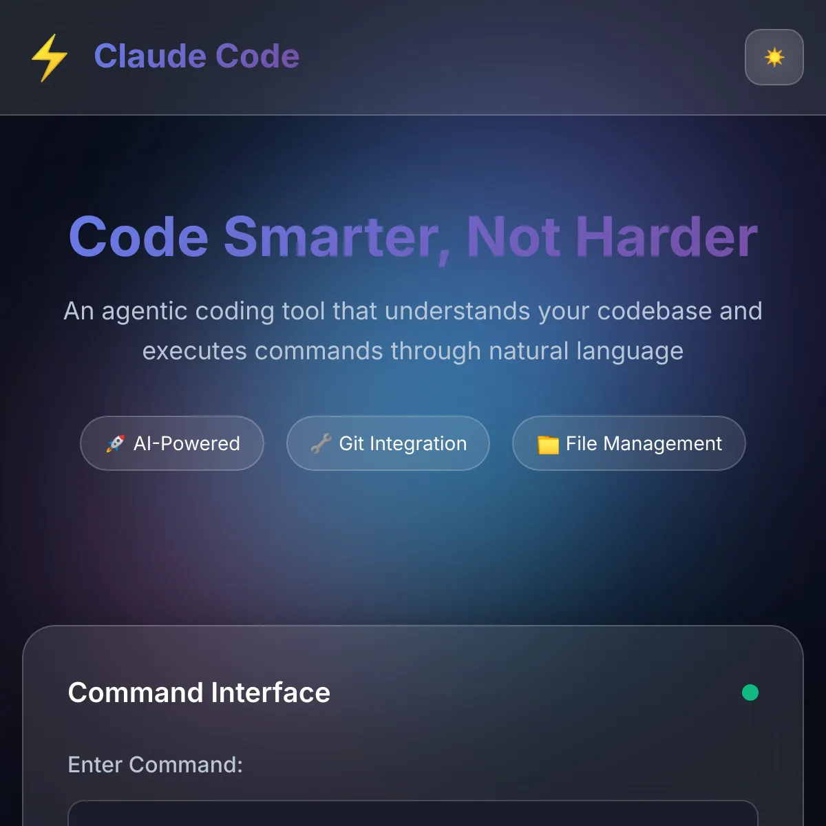 the project is loading