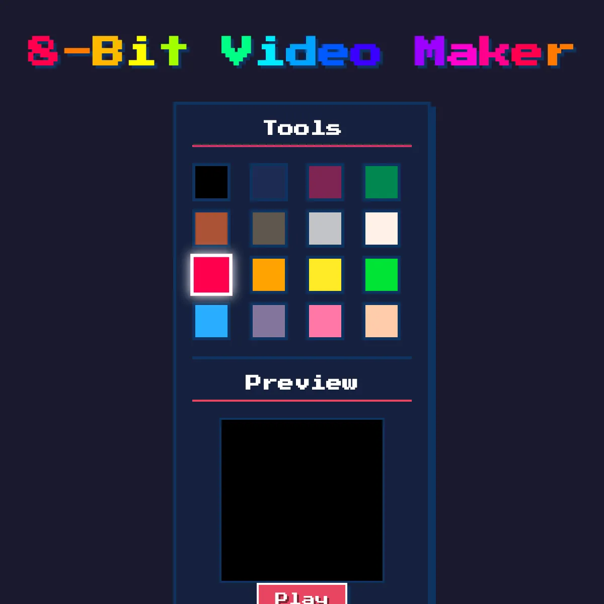 8-Bit Video Maker
