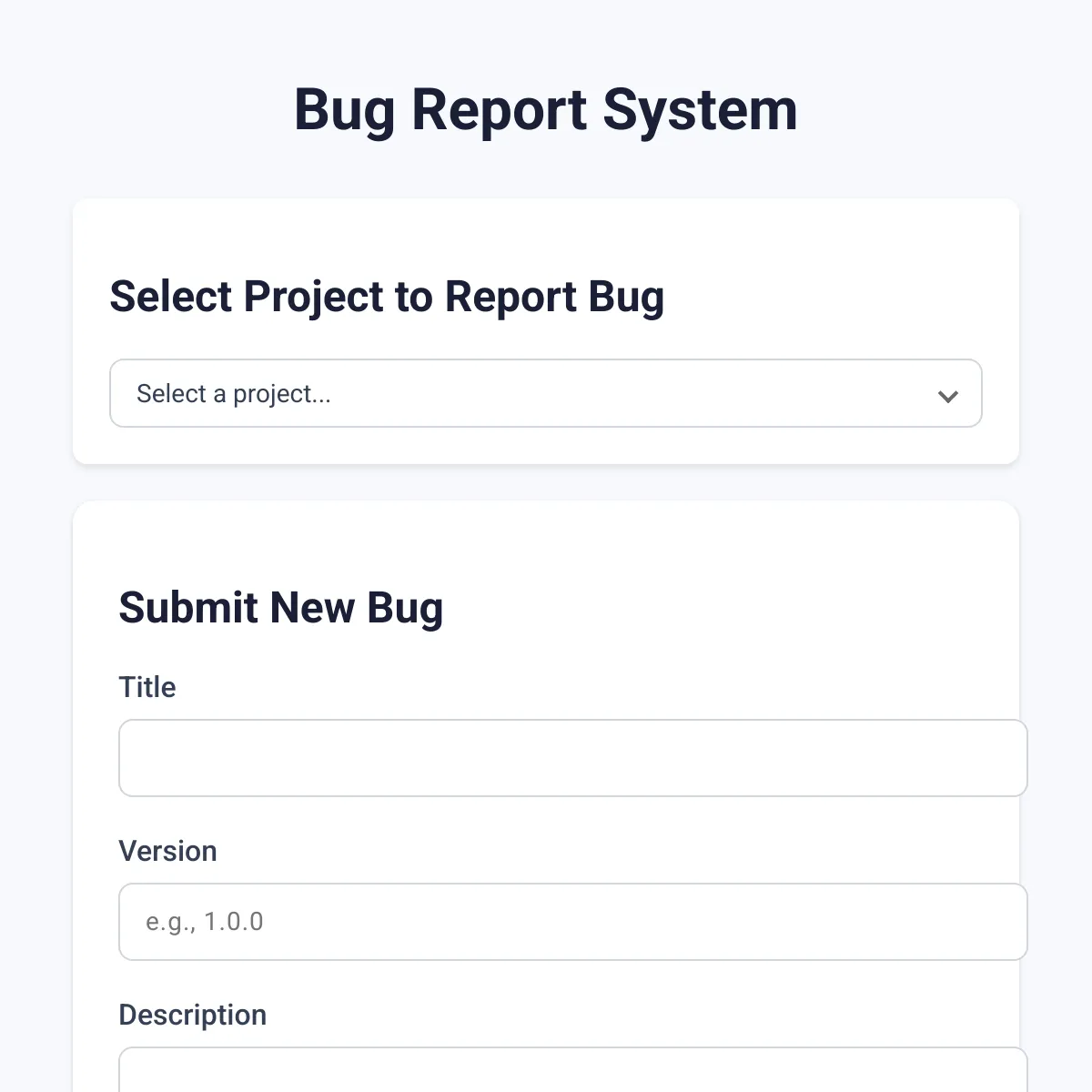 the project is loading