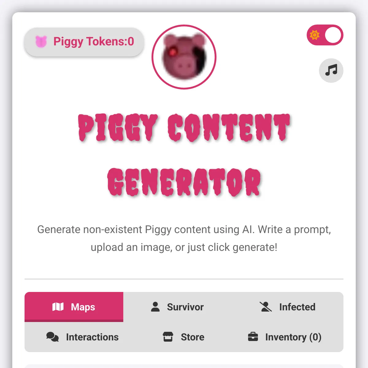 the project is loading