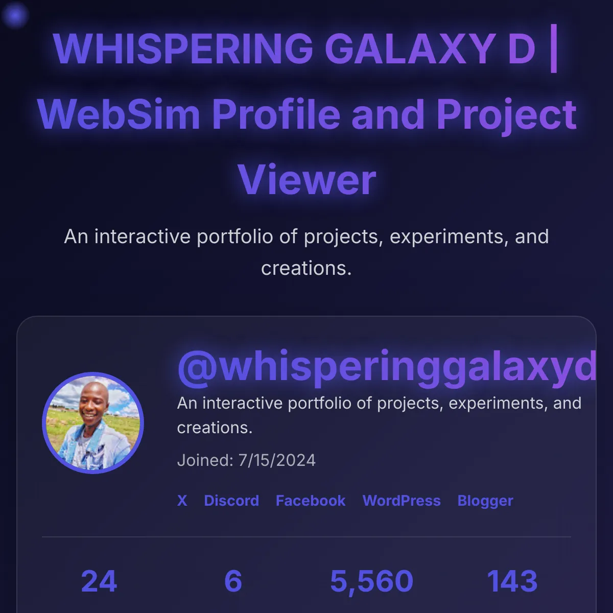 the project is loading