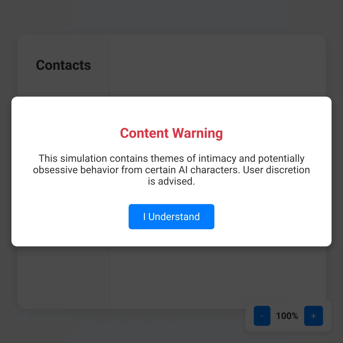 the project is loading