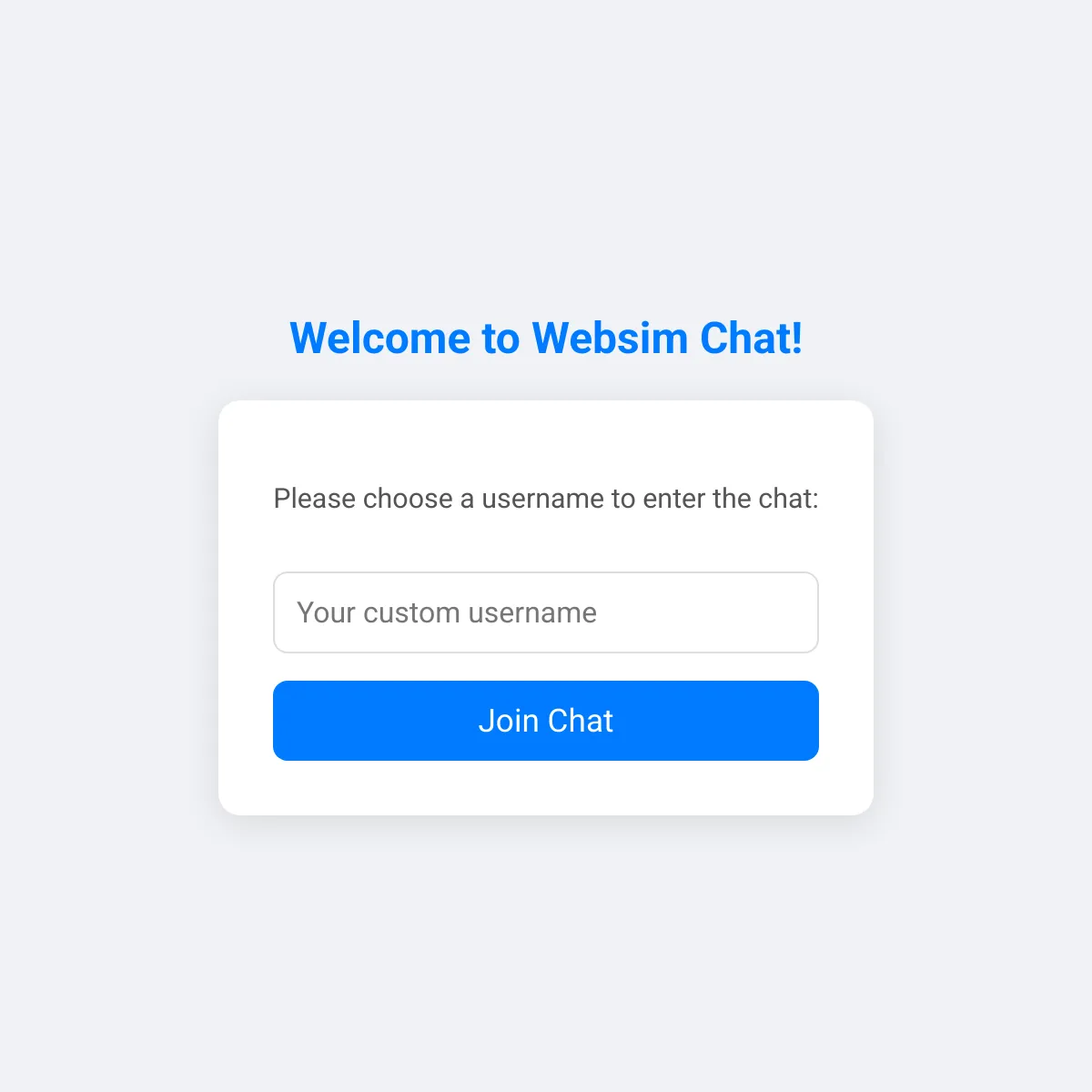 the project is loading