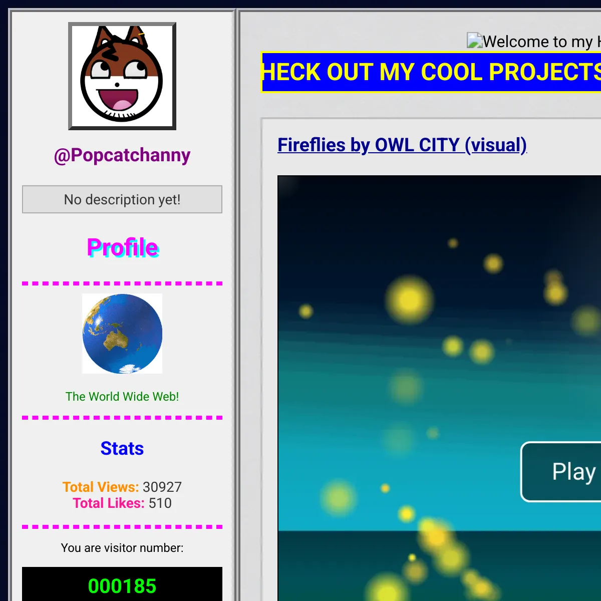 the project is loading