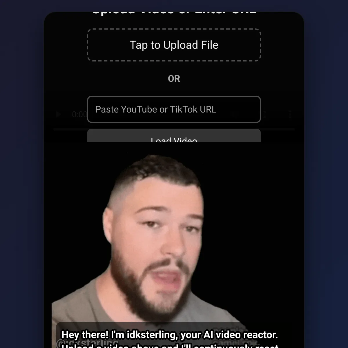 the project is loading