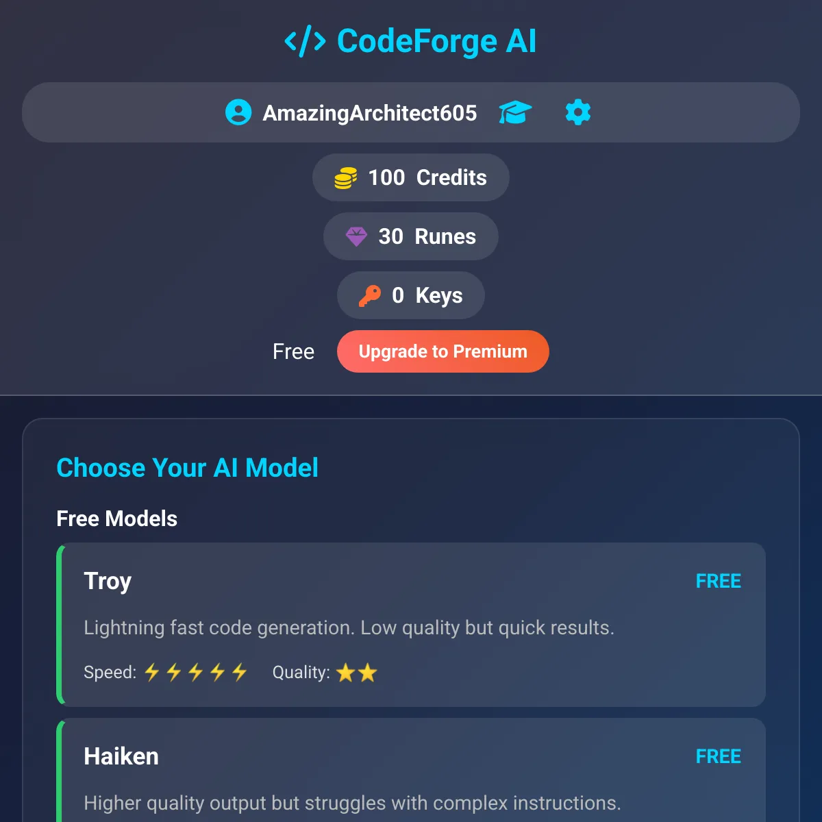 the project is loading