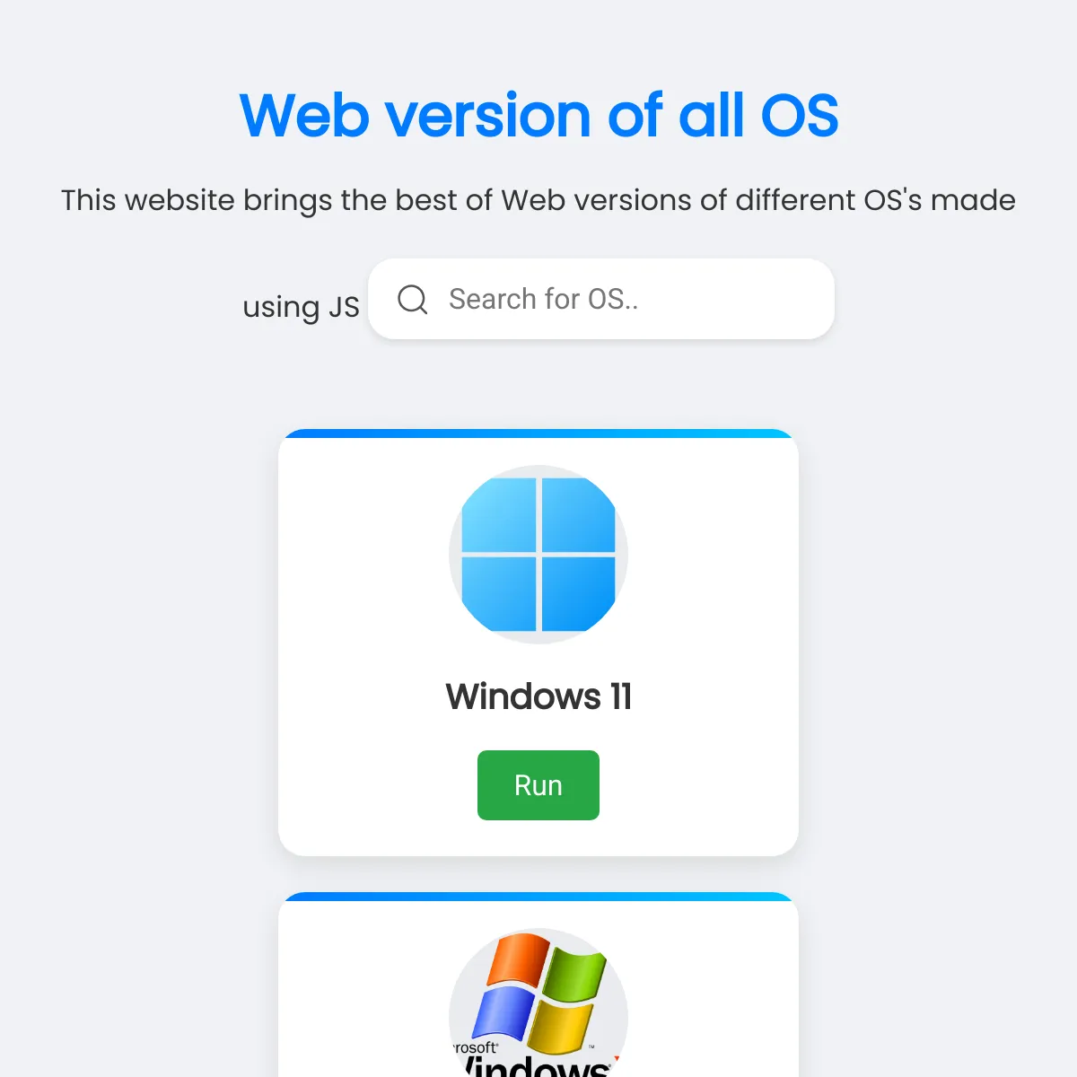 the project is loading