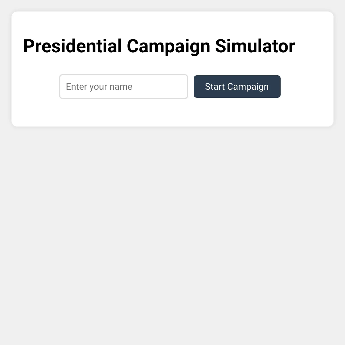 the project is loading
