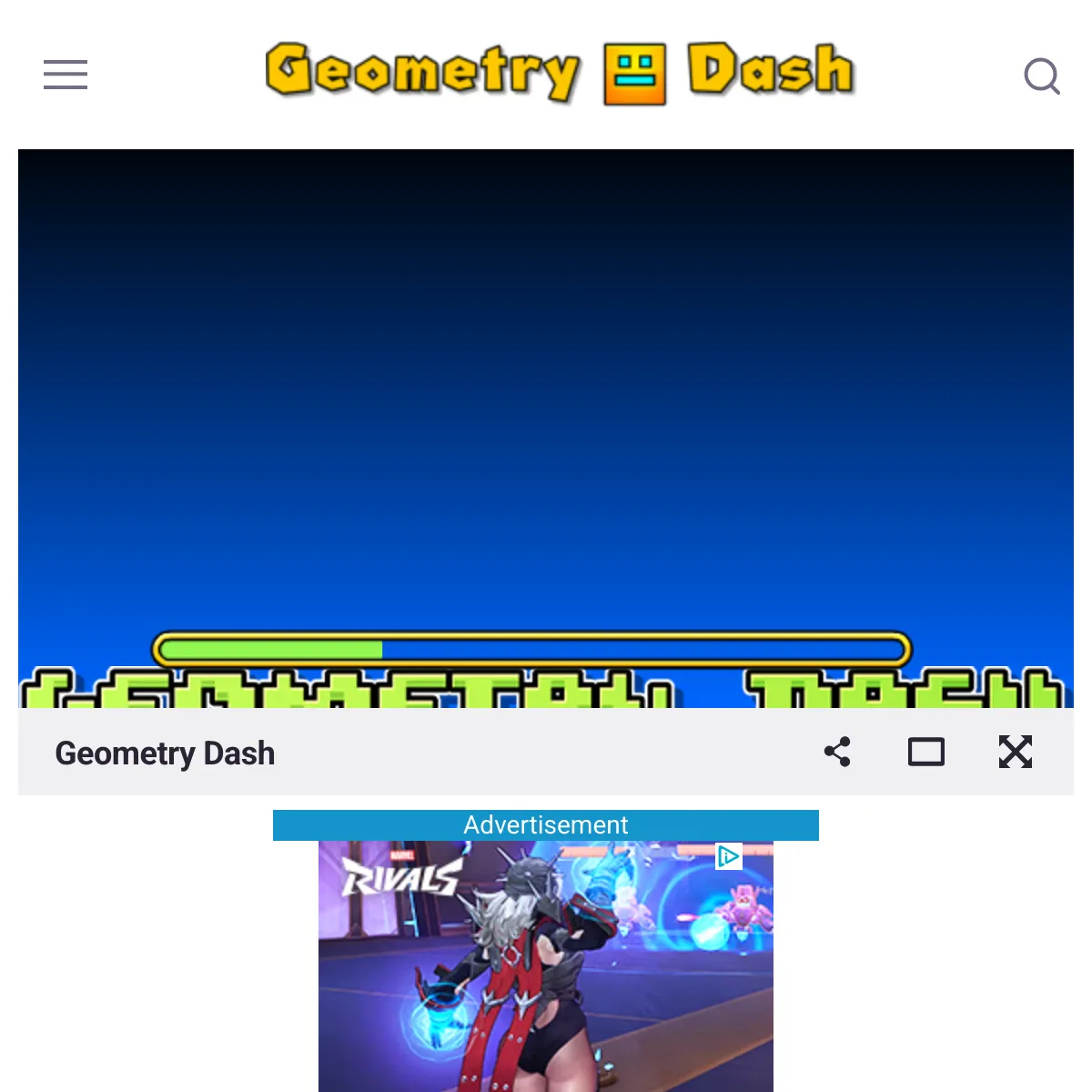 the project is loading