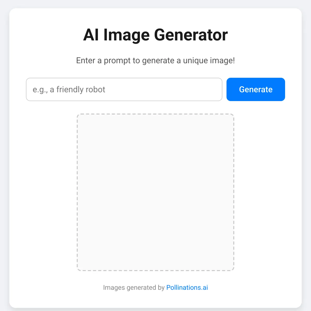 Image generator