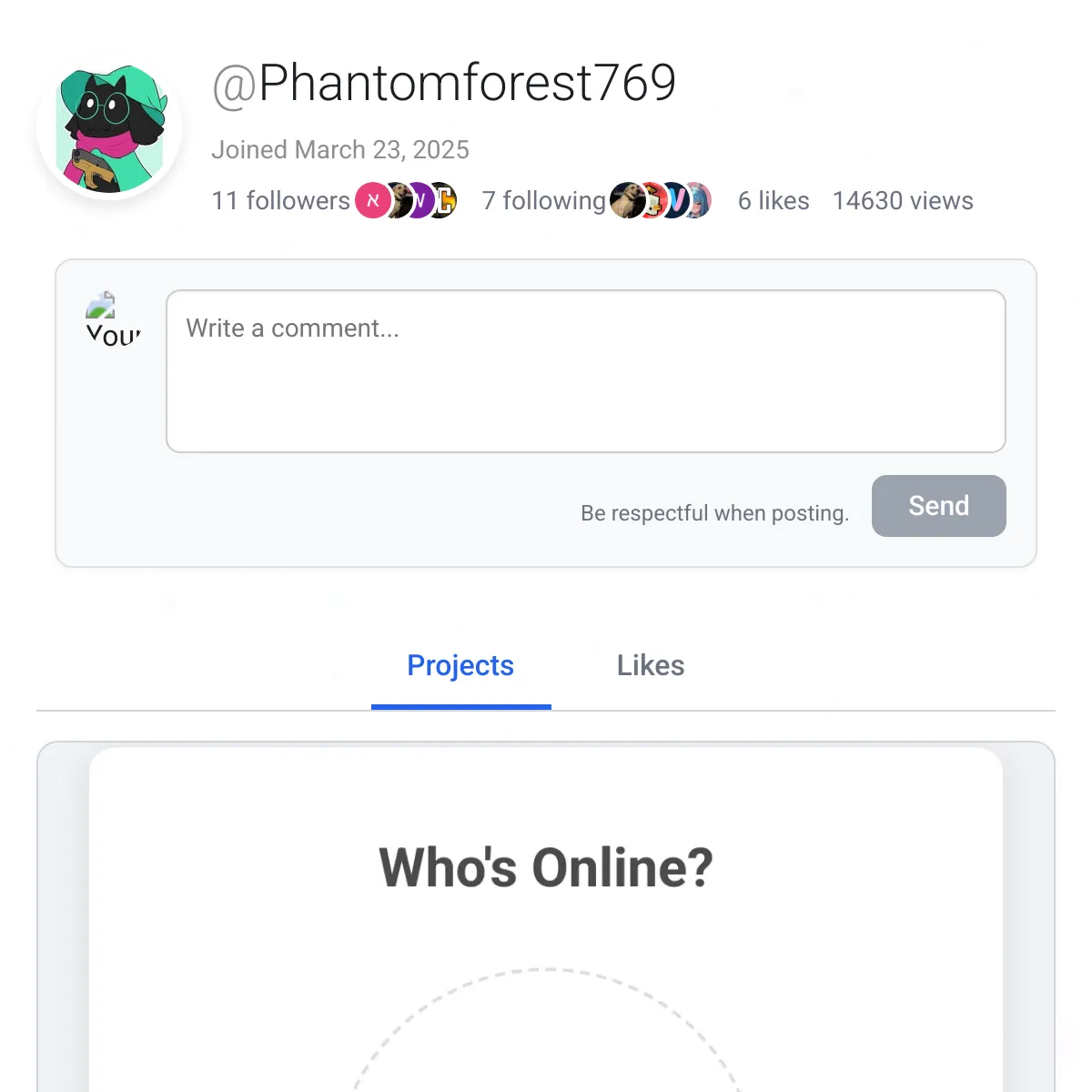 the project is loading