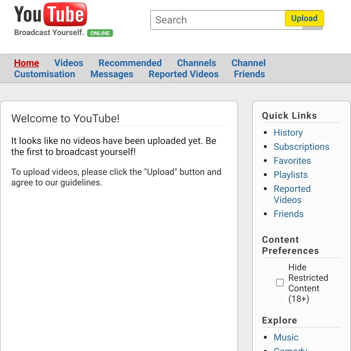 2009 YouTube But AI