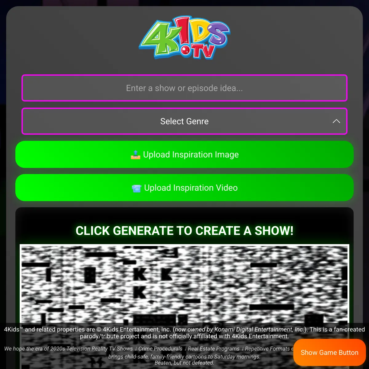 the project is loading