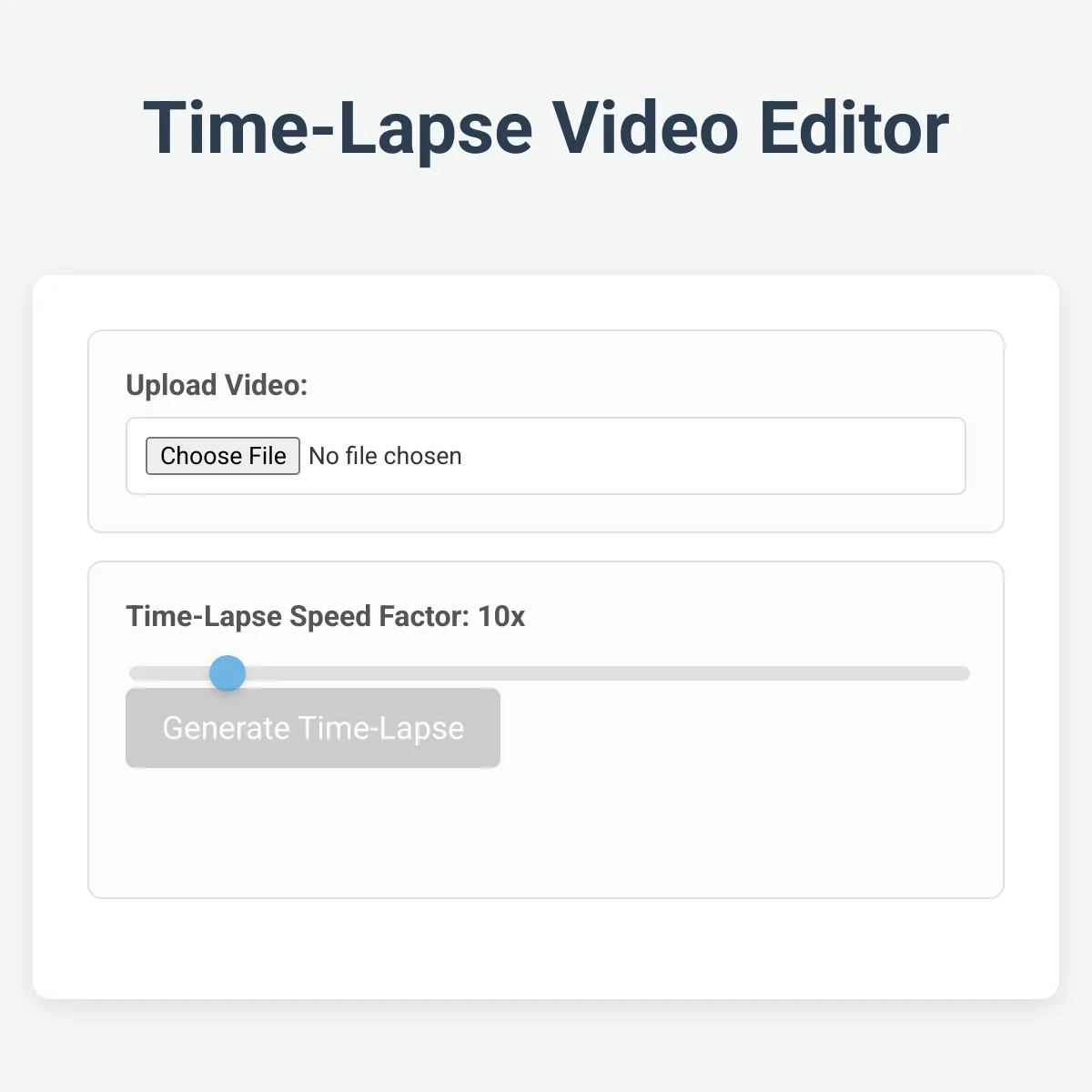 the project is loading