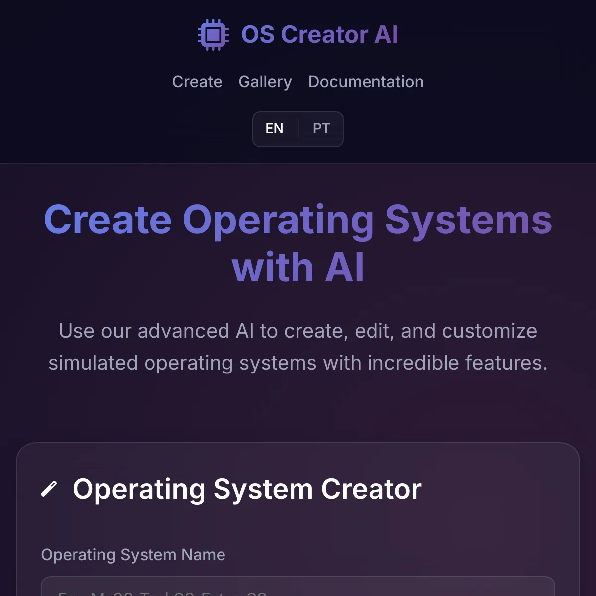 the project is loading