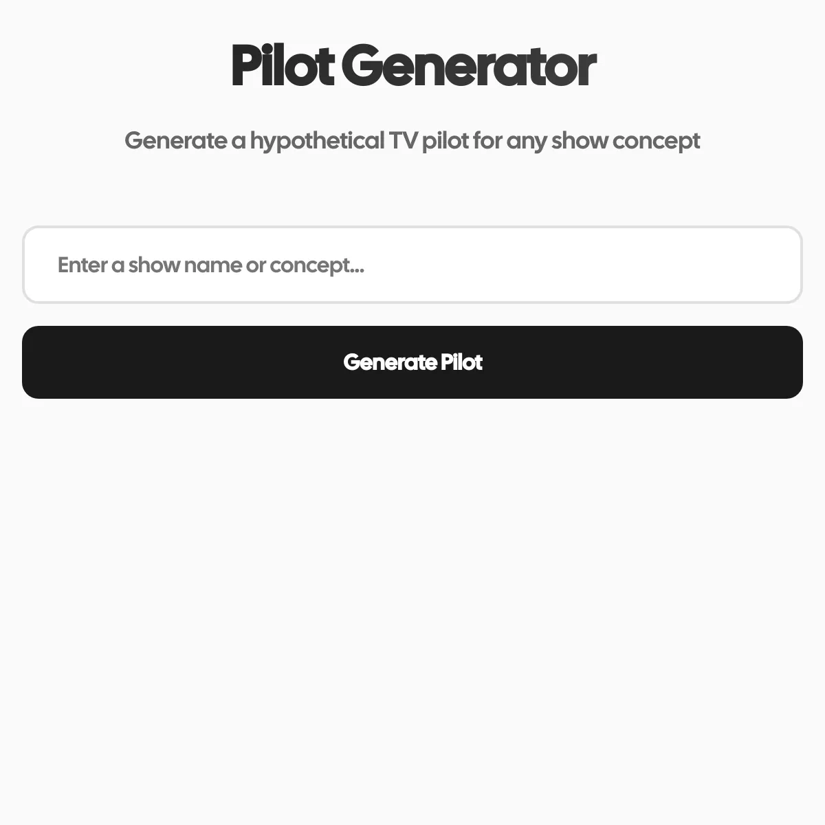 the project is loading