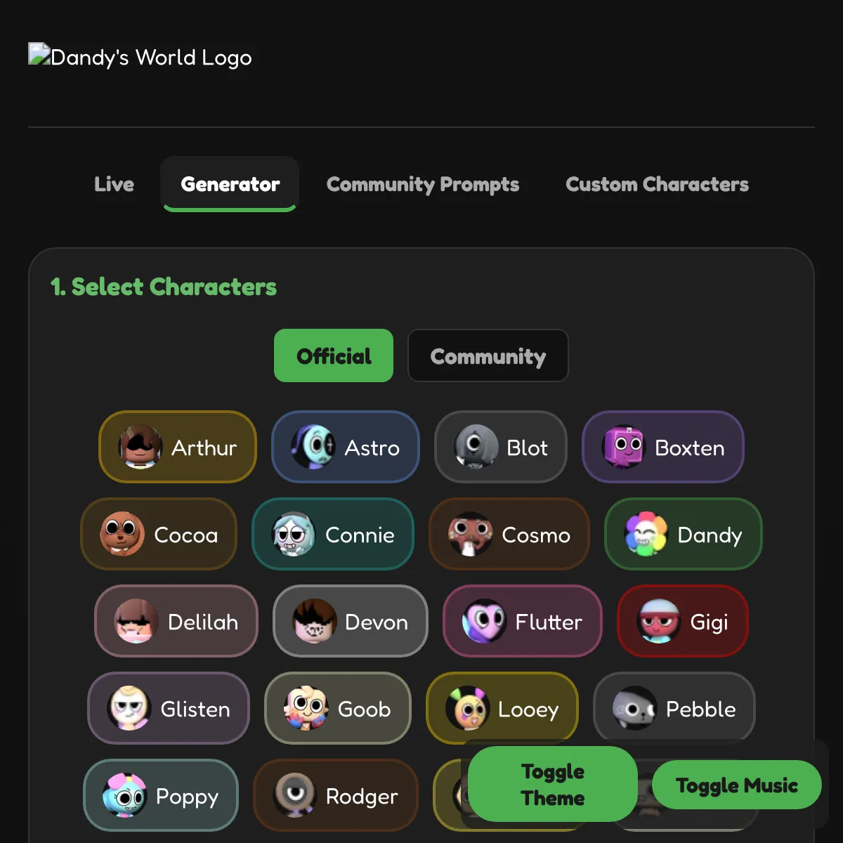 the project is loading