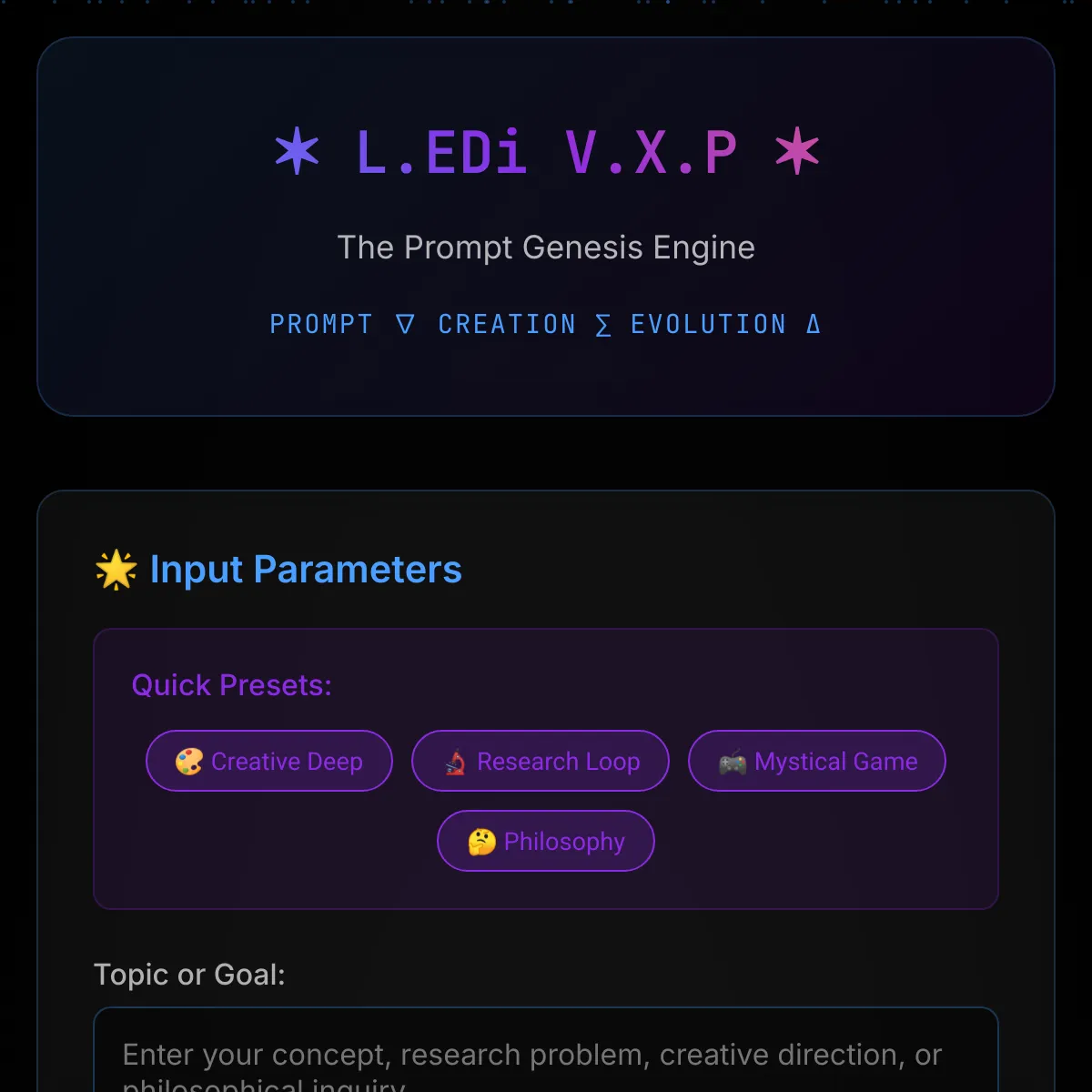 the project is loading