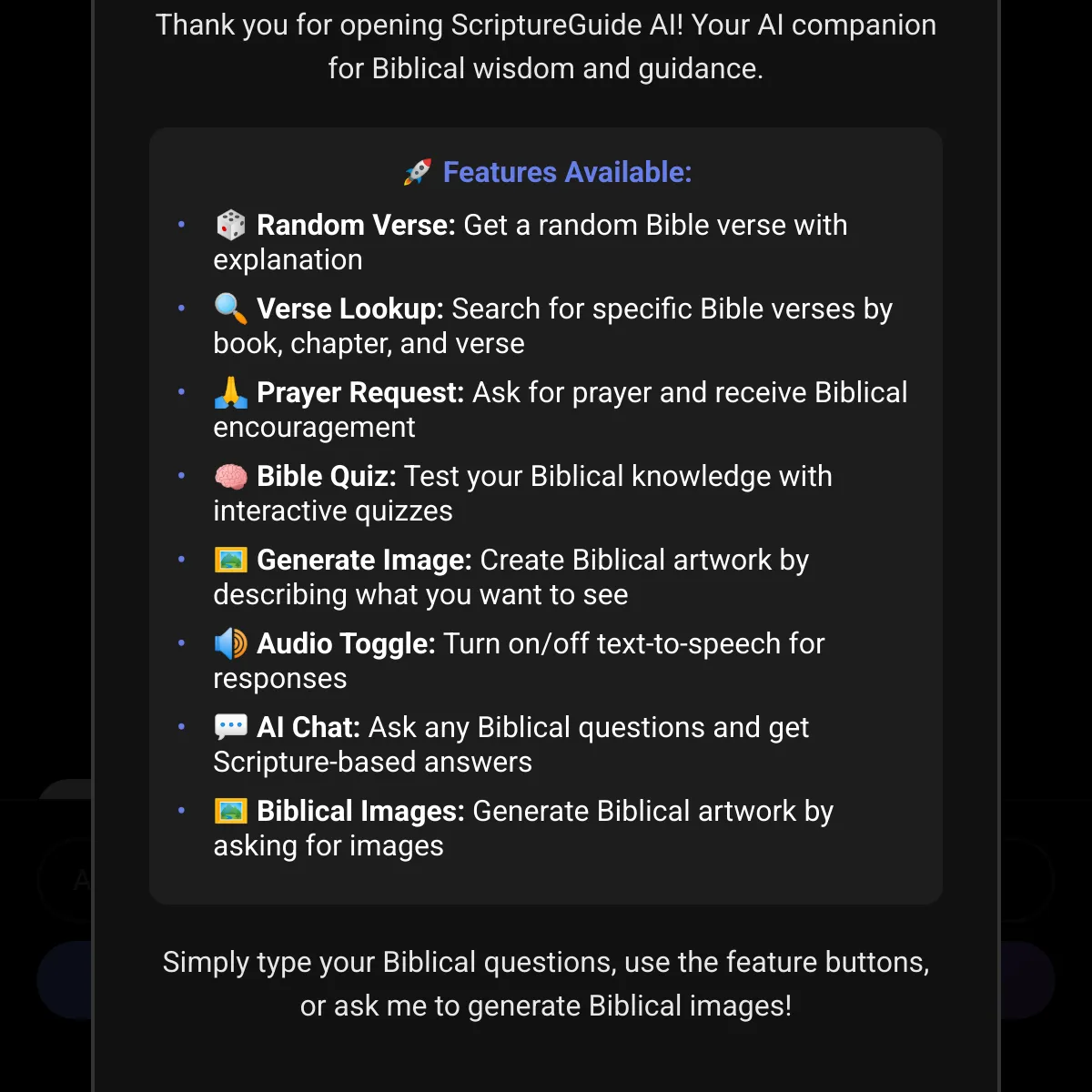 ScriptureGuide AI
