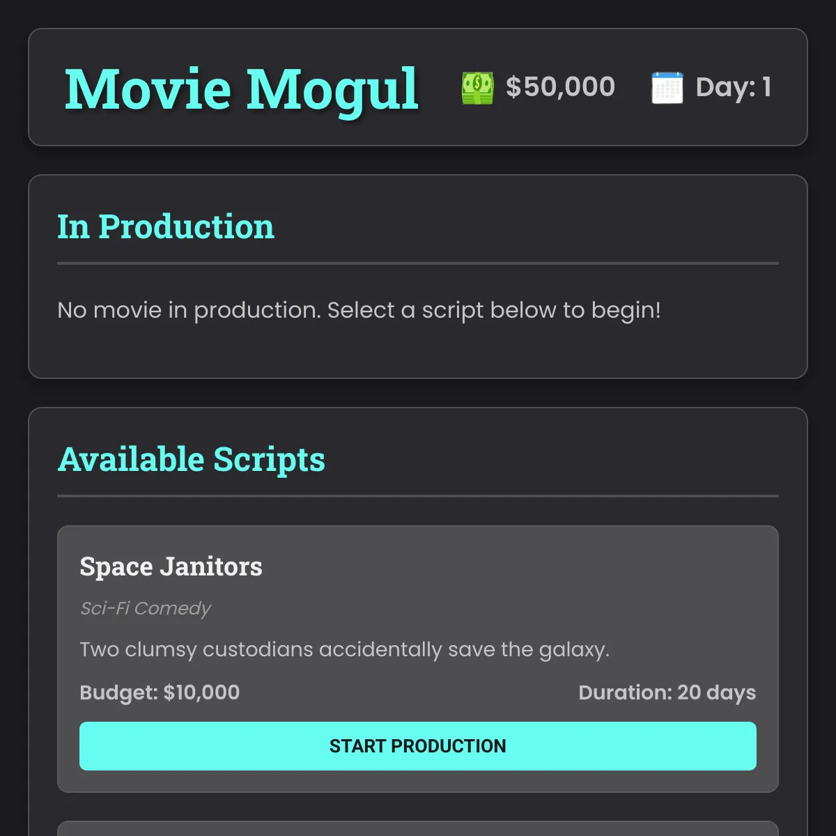 the project is loading