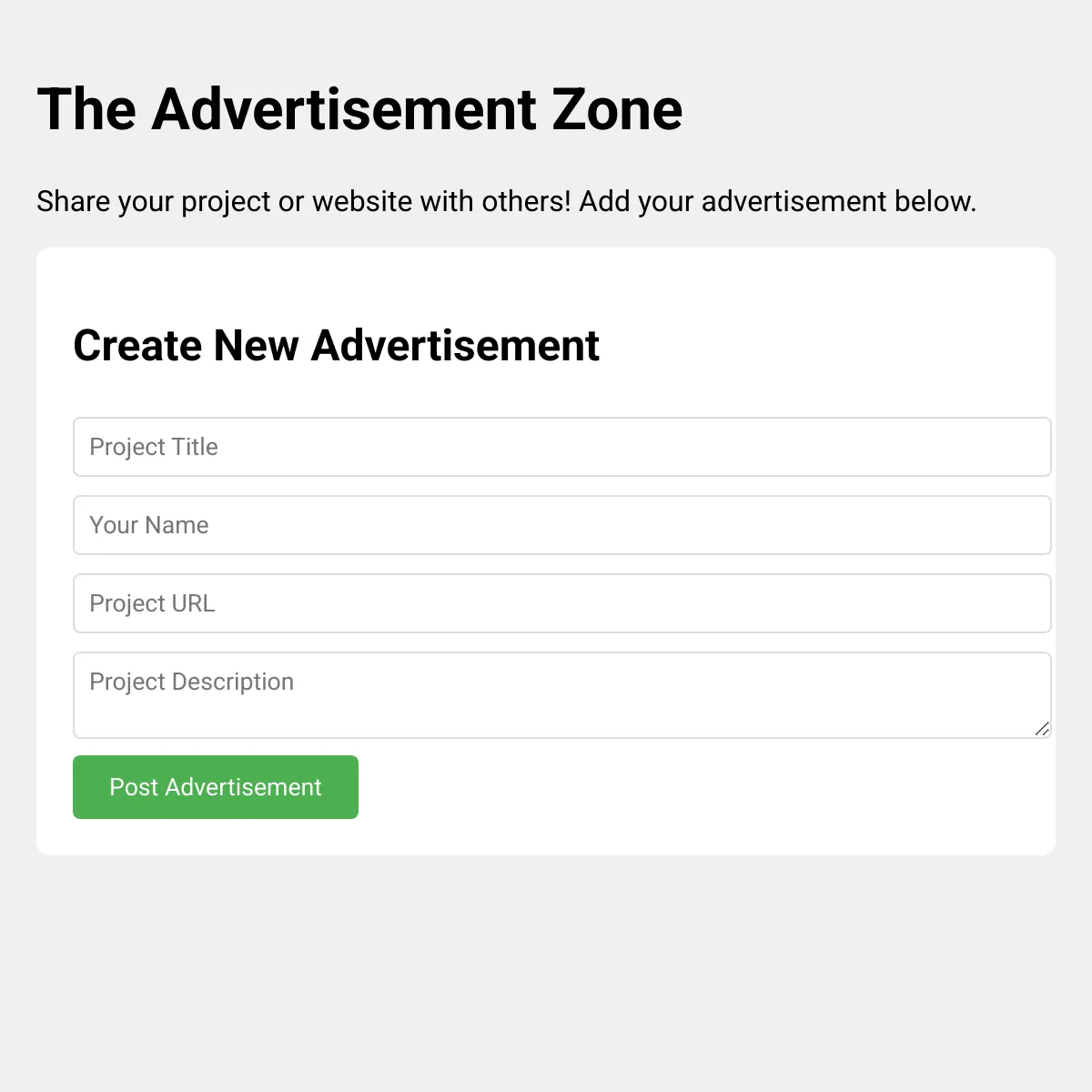 the project is loading